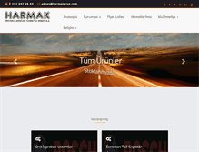 Tablet Screenshot of harmakgrup.com